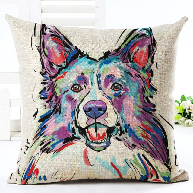 Animal cushion cover Dog covers for Sofa