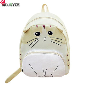 Cat Print Backpack