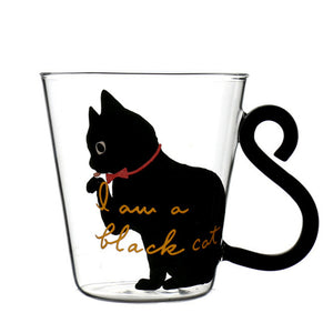 Cat Glass Mug