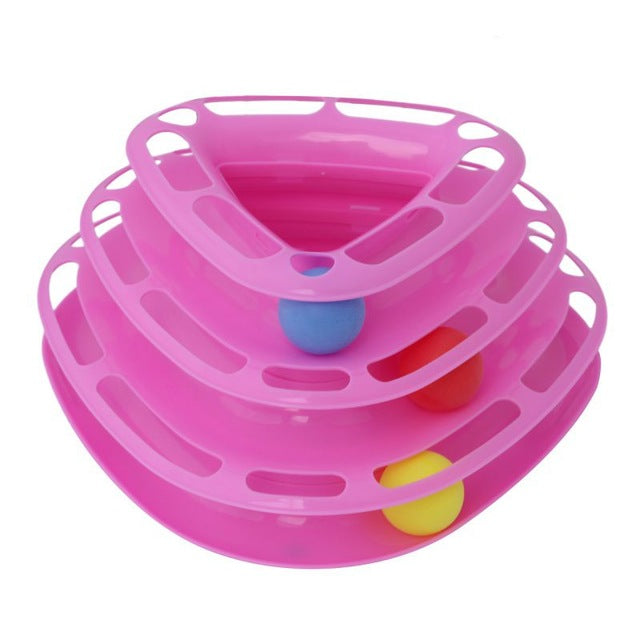 Triple Play Disc Cat Toy