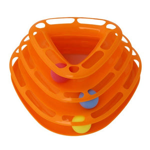 Triple Play Disc Cat Toy