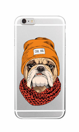 Puppy Phone Case For iPhone 7 7Plus 6 6S 6Plus 8 8Plus X Samsung