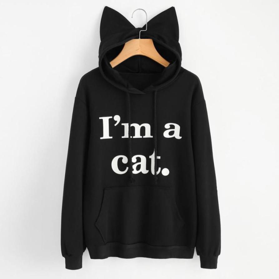 Women Cat Sweatshirt