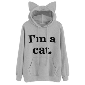 Women Cat Sweatshirt