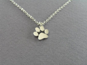 Paw Print Necklace