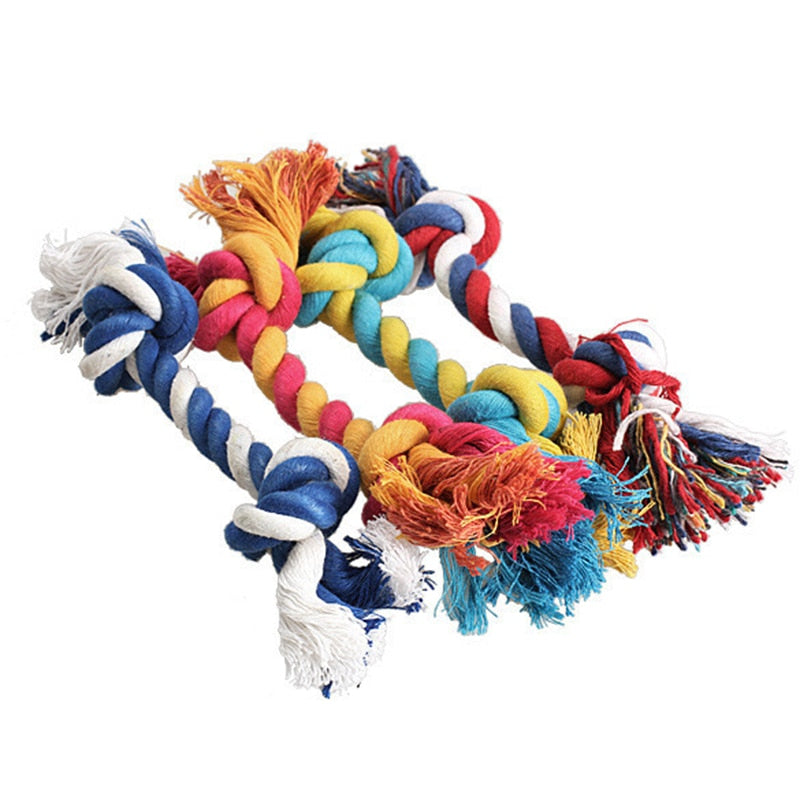 Puppy Cotton Chew Knot (Random Color )